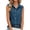 Dark Blue, variant on Tweang Long Sleeve Cotton Blouse Office Drop Shoulder Blouse Plaid Tops Linen Cotton Shirts Button Down Plaid Shacket Shirt Long Sleeve Textured Collared Boyfriend Dress Shirt Golf Shirt Blue 4XL