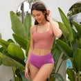 thumbnail image 6 of INNERSY Women's Cotton High Waisted Briefs 5-Pack Postpartum Full Coverage Underwear(3XL,Vintage Bloom), 6 of 9