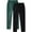 Dark Green, variant on 2 Pack Sweatpants for Men Fleece Open Bottom Straight Leg Trousers Baggy Lounge Running Athletic Joggers Pants with Pockets