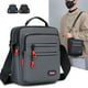 thumbnail image 1 of Bolsa de lona para hombre - Mochila bandolera ajustable para viajes, deportes y uso diario - Ligera con múltiples bolsillos, 1 of 6