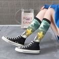 thumbnail image 3 of Lsque Seashell On The Beach Printed Crew Socks Men's Women's LightWeight Thin Casual Calf Socks ,Knee High Socks,Cotton Socks, 3 of 9