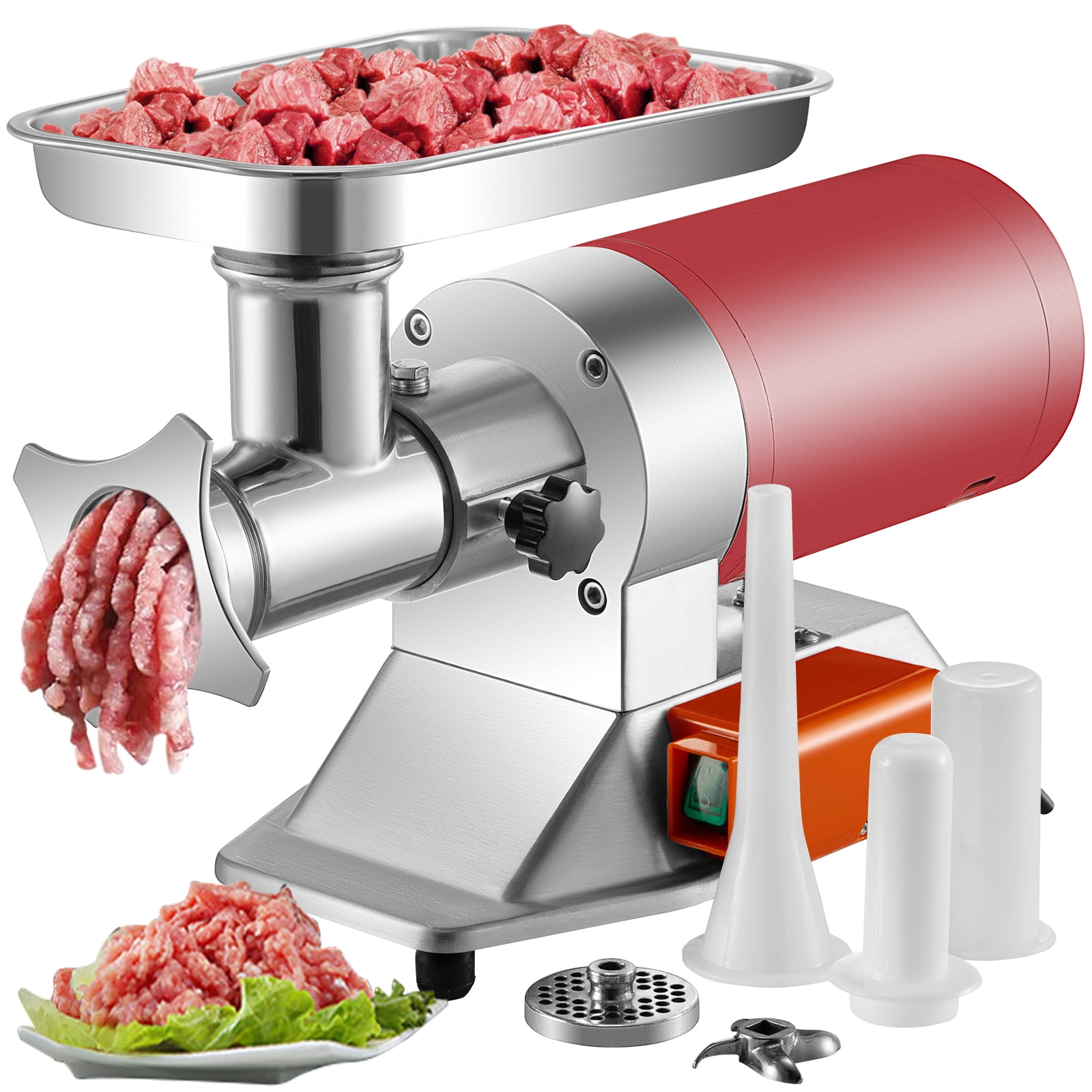 Desktop Meat Grinder 110V Powered Meat Grinding Machine 150kg/h Meat Mincer  Tool