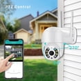 thumbnail image 3 of Cámara PTZ Wifi 1080P H.265 2MP, domo de velocidad de seguimiento automático para exteriores, cámara inalámbrica de Audio bidireccional, cámara IP de vigilancia CCTV para el hogar, 3 of 3