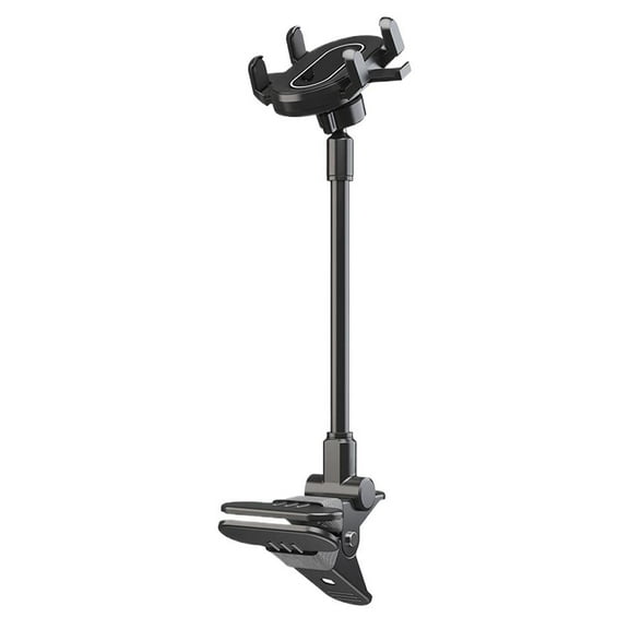 Guitar Head Phone Holder Mount for Live Broadcast and Viewing Lessons, Adjustable Cell Phone Stand Clamp for Guitar Electric Guitar Bass Ukulele