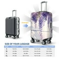 thumbnail image 6 of Balery Luggage Cover Lavender Blooms Window Print Suitcase Covers for Luggage Elastic Washable Suitcase Protector Fits 18-32 Inch Luggage-X-Large, 6 of 9