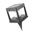 thumbnail image 3 of Luz de poste solar al aire libre, impermeable, luz de poste de cerca solar, lámpara solar al aire libre 2313 cálido, 3 of 8