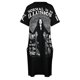 thumbnail image 4 of Morticia Addams-Normal Is An... Vestido holgado con bolsillos y manga larga, 4 of 6