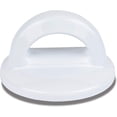 thumbnail image 1 of Universal Pot Lid White Knob Compatible with Crockpot Lids, Pan Lid Replacement Handle, Heat Resistant Pot Knob for Glass, Steel Lids, Easy Grip Lid Handle, Kitchen Cookware, 2.75”x1.77”, 1 of 5