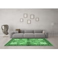 thumbnail image 3 of Ahgly Company Indoor Rectangle Persian Emerald Green Traditional Area Rugs, 2' x 3', 3 of 4