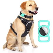Protective Case Compatible for Apple AirTag, GPS Tracking Dog Cat Collar Accessories Pet Loop Holder, Silicone Protective Case Lightweight Soft Anti-Scratch Anti-Lost