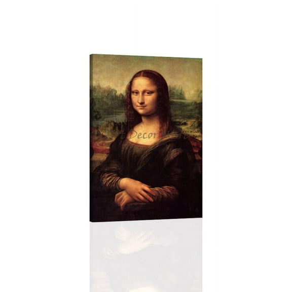 Mona Lisa by DaVinci - CANVAS OR WALL ART PRINT