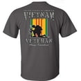 thumbnail image 3 of Fair Game Proud Vietnam Veteran Always Remember T-Shirt-Charcoal-2x, 3 of 5