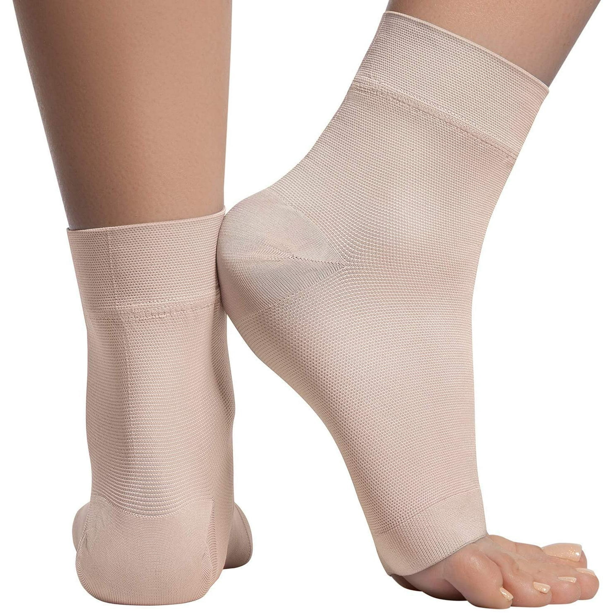 Pair Ankle Compression Sleeve-Open Toe Сompression Socks for