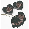 thumbnail image 5 of Inkdotpot Rose Gold Foil Paper Hang Tags Joy To The World Baby Shower Favor Tags 50 Pieces, 5 of 8