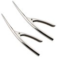thumbnail image 1 of Herramientas prácticas para pelar camarones, peladores curvos de gambas de acero inoxidable, 2 uds., 1 of 8