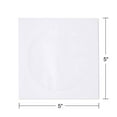 thumbnail image 3 of Staples HITOUCH BUSINESS SERVICES Open End CD/DVD Envelopes 5" x 5" White 50/Box 12257, 3 of 4