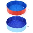 thumbnail image 2 of PVC Folding Dog Pet Swimming Pool Inflatable Portable Pet Bath Tub Outdoor Pet Sand Pool Pet Supplies, 2 of 9