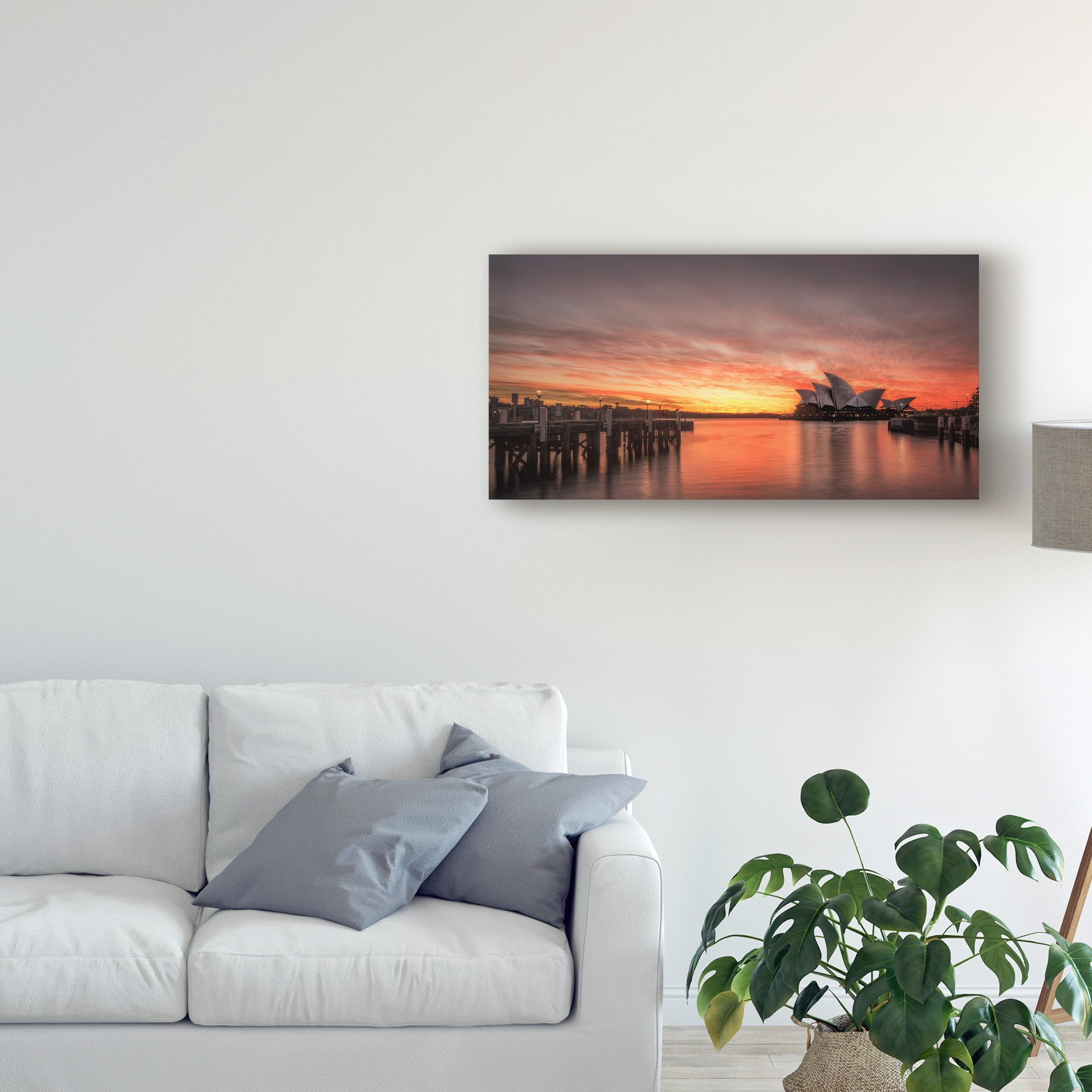 Trademark Fine Art 'Australian Color Reflections' Canvas Art by Danny Head
