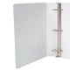 thumbnail image 5 of Carpeta con anillas en D de polipropileno School Smart, 1-1/2 pulgadas, color blanco, 5 of 5