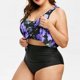 thumbnail image 4 of Moda mujer estampado Sexy Bikini push-up acolchado traje de baño traje de baño conjunto de ropa de playa Fridja  nalpqowj53633, 4 of 7