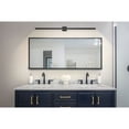 thumbnail image 2 of Cisco 1 - Light Matte Black LED Acrylic & Steel Wall Sconce, 2 of 3