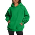 thumbnail image 2 of Aloohaidyvio Hoodies for Women,Womens Hooded Tops Casual Color Long Sleeve Zipper Pullover Hoodie, 2 of 6