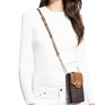 thumbnail image 4 of BOLSA CELULAR MICHAEL KORS ORIGINAL CARMEN SMALL LOGO SMARTPHONE BROWN, 4 of 4