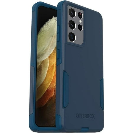 OtterBox Commuter Series Case for Samsung Galaxy S21 Ultra 5G Only - Non-Retail Packaging - Bespoke Way Blue