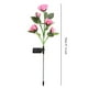 thumbnail image 2 of Big sale 2 PC 5 LED Solar Lights Rose Lights Outdoor Waterproof Garden Lights Festive Atmosphere Decorative Lights Inserted Lights, 2 of 4
