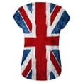thumbnail image 4 of XIAONU Union Jack Print V Neck Tank Top For Women Sleeveless Loose Fit Tees Soft Breathable Patriotic Casual Blouse, 4 of 4