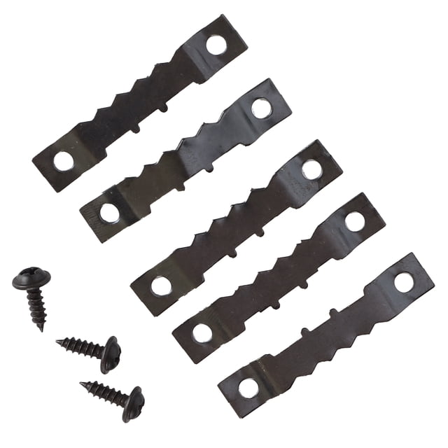 Perchas para cuadros con dientes de sierra, 100 piezas, perchas para cuadros con dientes de sierra, marco de fotos, kit de ganchos para colgar con dientes de sierra, grado profesional
