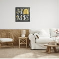 thumbnail image 2 of Hive Pattern Sweet Home Botanicals Animals & Insects Graphic Art Gallery Wrapped Canvas Print Wall Art, 2 of 7