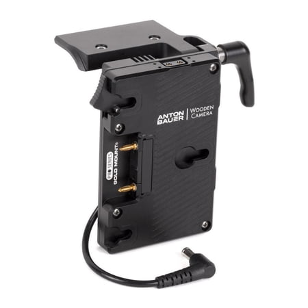 UPC: 0606184858774 | Wooden Camera Battery Slide Pro Gold Mount for Sony FX9