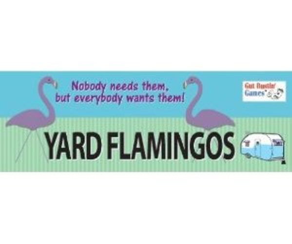 Purple Yard Flamingos 100 GUT1008 Gut Busting Games Trailer Park Wars! 