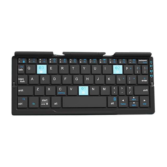 Mini Clavier Portable Sans Fil Bluetooth Clavier Pliable USB B0I5