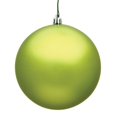 thumbnail image 1 of Lime Mat UV Incassable Boule Ornement&44; 2.75 Po., 1 of 1