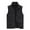 Black Tops for Men, variant on Men's Winter Warm Fleece Vest Sleeveless Stand Collar Zipper Pockets Waistcoat Coats Khaki XXXXXL
