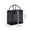 Black, variant on Toiletry Bag, 10.14x9.75x7.02 Inch Toilet Bag Storage Bag Metal Frame Polyester Material Shower Handle Basket Bath Bag Travel Essentials