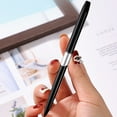 thumbnail image 2 of dianhelloya Nail Art Brush Metal Handle Soft Faux Mink Bristles Multifunctional UV Gel Carving Pen Professional Manicure Tool Nail Acrylic Liquid Powder Painting Pen, 2 of 8
