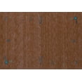 thumbnail image 1 of Ahgly Company Machine Washable Indoor Rectangle Abstract Turquoise Blue Contemporary Area Rugs, 7' x 10', 1 of 4