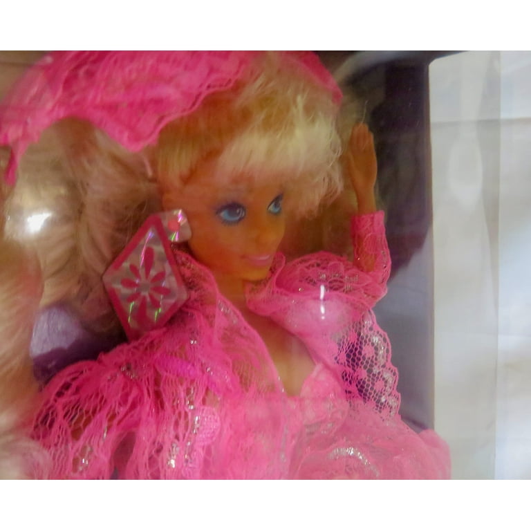 Lights & Lace Barbie Doll 1990 Mattel 9725 - Walmart.com