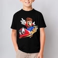 thumbnail image 6 of Super Mario T-Shirts for Boys Girls, Kids 3D Print Short Sleeve, Unisex Crew Neck Tee Shirts for Youth, 6 of 9