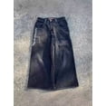 thumbnail image 4 of JNCO Jeans Retro Hip Hop Pantalones Vaqueros Sueltos Góticos De Talle Alto Pantalones De Pierna Ancha Ropa De Calle, 4 of 5