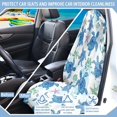 thumbnail image 3 of KUIFORTI Water-Resistant Sea Turtle Print Car Seat Cover Towel, Washable Sweat Car Seat Protector for Gym Workout Beach Hiking Universal Fit for Cars, SUVs, Trucks, 3 of 7