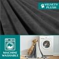 thumbnail image 6 of PetAmi Dog Blanket for Medium Large Dogs, Pet Bed Blanket Cat Puppy Kitten, Fleece Furniture Couch Cover Protector Sofa Car, Soft Sherpa Dog Throw Plush Reversible Washable, 40x60 Dark Gray, 6 of 9
