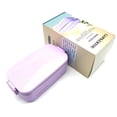 thumbnail image 4 of GOPKERTOU Bento boxes Purple ABS & Stainless Steel Material Bento Box Thermal Insulated Portable Lunch, 4 of 5