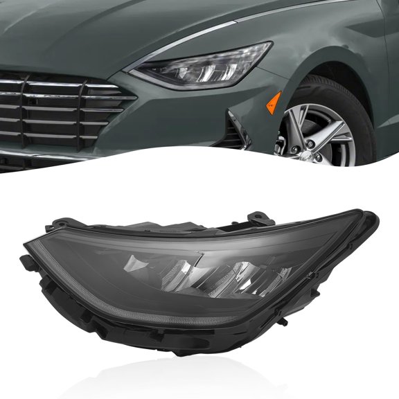 TFCFL Left Driver Side Headlight Full LED Headlamp For 2020 2021 2022 Hyundai Sonata