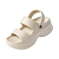 thumbnail image 3 of Willtoo Water Sandals for Womens, Orthotic Slides Fashion Flat Summer Sandals With Comfortable Arch Support, 3 of 4