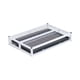 thumbnail image 1 of Metal Dog Potty Toilet Puppy Pee Pad Holder Loo Bandeja de entrenamiento para mascotas Bandeja de arena Cajón Caja de arena para mascotas Caja de Blanco Sunnimix Bandeja sanitaria, 1 of 8