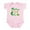 Petal Pink, variant on CafePress - My Mimi Loves Me Dinosaur Infant Bodysuit - Baby Light Bodysuit, Size Newborn - 24 Months